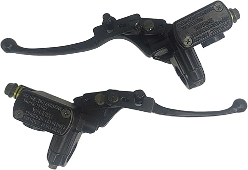 Palanca de cilindro maestro de freno de manillar de 78 pies y 0.866 in compatible con GY6 50cc 70cc 90cc 110cc 125cc 150c 200cc 250cc Scooter ATV