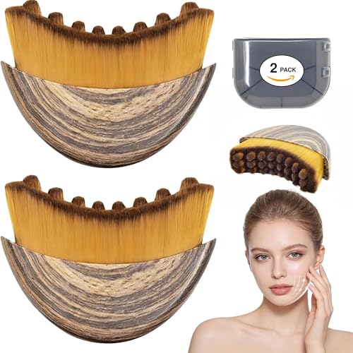 Vangines Blackhead Remover Tool, Stainless Steel Face Scraper, Skin Scrubber Face Spatula for Deep Cleansing, 3-in-1 Skin Care Tool with Blackhead Scraper, Mask Applicator & 2 Silicone Heads (Green)