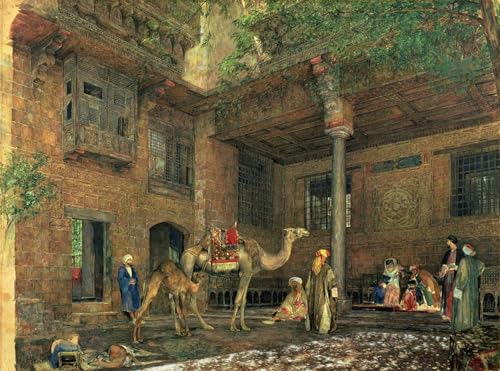 Tableaux peinture sur toile de maître John Frederick Lewis pour décoration soignée