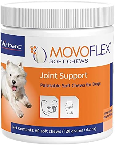 MOVOFLEX Joint Support Soft Chews for Small Dogs (60 Count) | Veterinarian Formulated, Gluten-Free