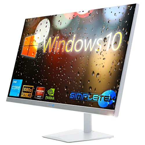 SIMPLETEK - All-in-One PC 24" Core i3 10 Gen Dedizierte Grafikkarte GT710 2GB | Windows 10 | 16GB RAM SSD 480GB | Perfekt für Arbeit, Unterhaltung, Gaming – Bild 4