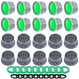MOILINJAEY Faucet Aerator, 1.5 GPM Flow Restrictor Insert, Faucet...