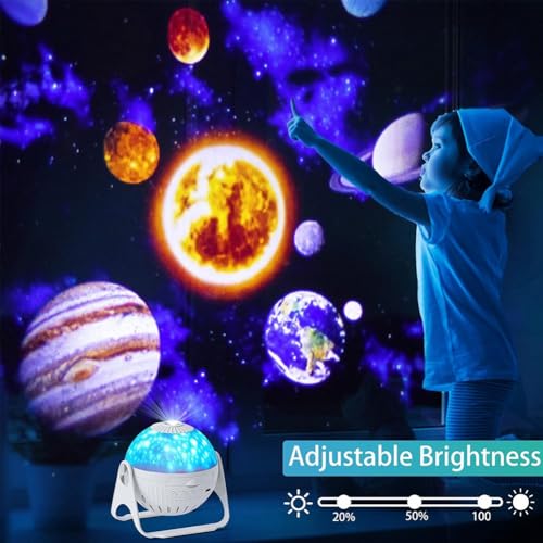 Proyector de luz estrellada para niños, el regalo de cumpleaños ideal con rotación de 360° 6