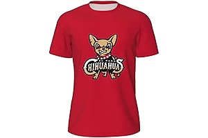 El Paso Chihuahuas Men's Crew Neck T-Shirt: Ultimate Comfort and Breathability for Sports Enthusiasts