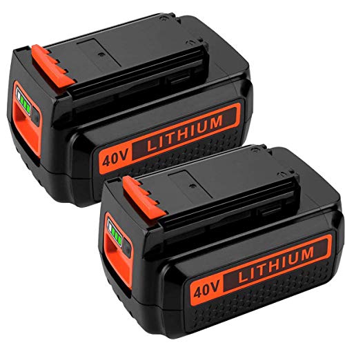 2 Pack LBXR36 3.0Ah 40V Max Lithium Replacement for Black and Decker 40