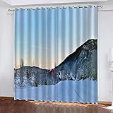 💞 Cortina de diseño contemporáneo, agradable al tacto, con colores ricos y generosos que combinan perfectamente con sus paredes y ventanas para un interior agradable y hermoso.