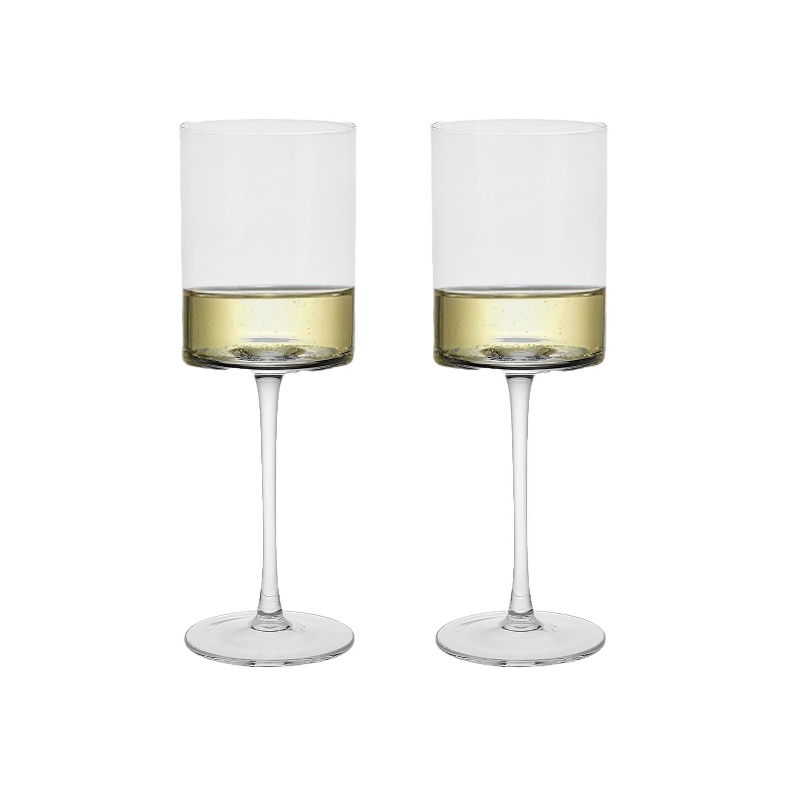 Set di 2 bicchieri da vino da 13 once, eleganti bicchieri in vetro soffiato a mano for vino rosso bianco, calici di alta qualità cristallini Bicchiere per bevande