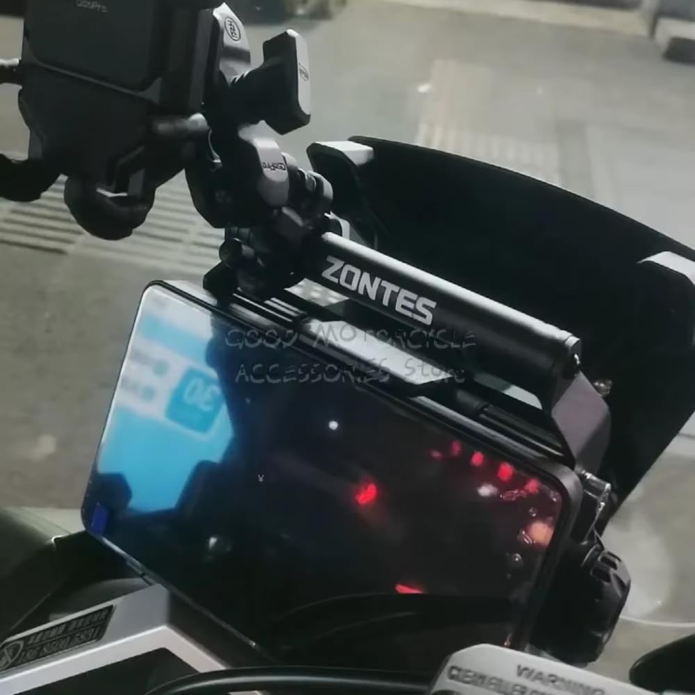 Générico ZONTES Soporte de Navegación GPS para 368G 2024, Soporte de Teléfono Móvil, Accesorio de Montaje con Kit de Instalación
