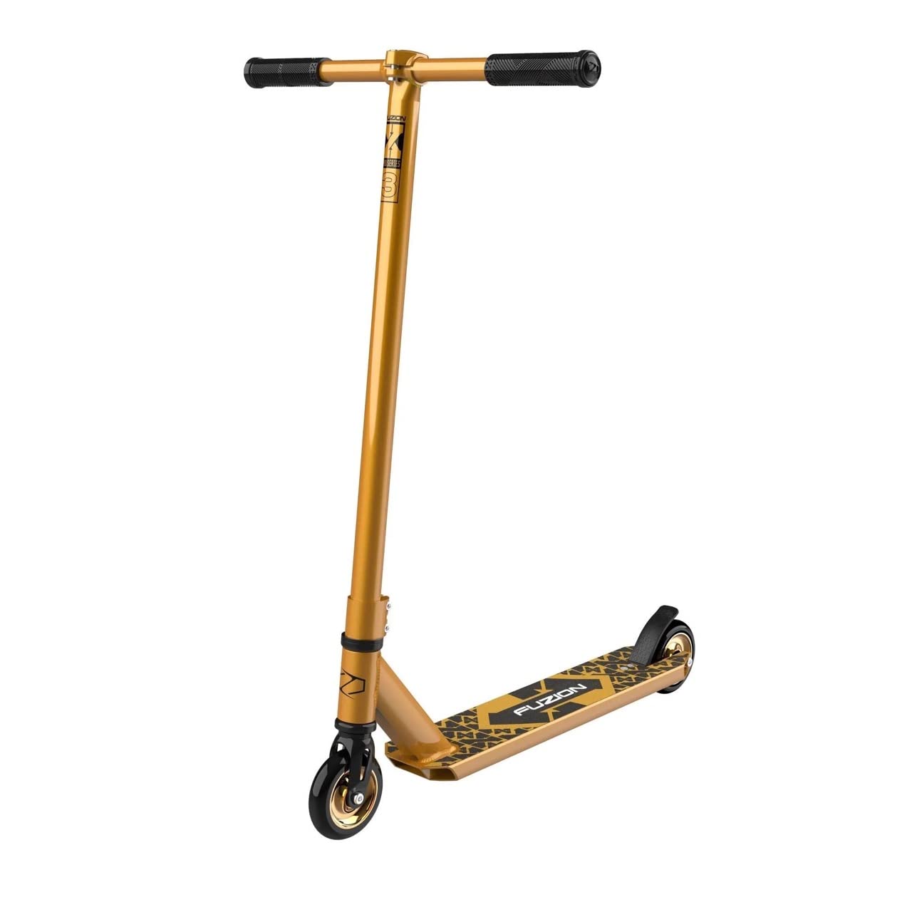 ジュニアJr　50cm金 Amazon.com: Fuzion Gold Pro X-3 2-Wheel Scooter : Sports & Outdoors