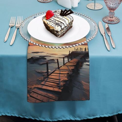 Servilletas de tela reutilizables para decoración del hogar y cenas 5