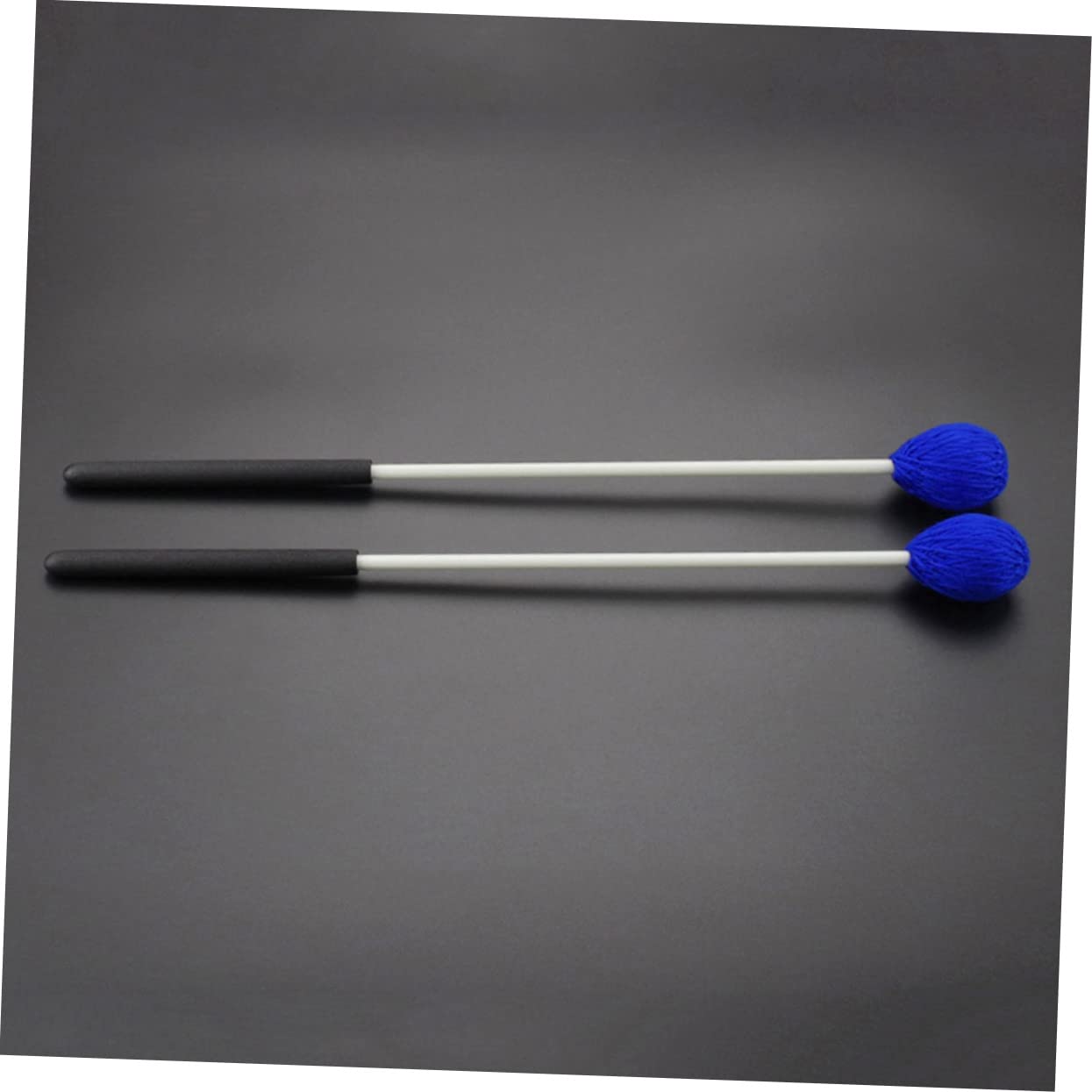 TOYANDONA 3paia Bacchette Per Percussione Lana Con Testa Strumento Musicale Per Batteria e Pratica Manico Resistente e Facile Da Impugnare Per Musicisti e Performance Dal
