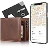 ATUVOS Air Tag Card Ricaricabile Wallet Tracker Thin 1.6mm, Smart Tag compatibile con Apple Dov'è (solo iOS, Android non supportato), Bluetooth Localizzatore per Valigie, Portafoglio, Borse, Bagagli.