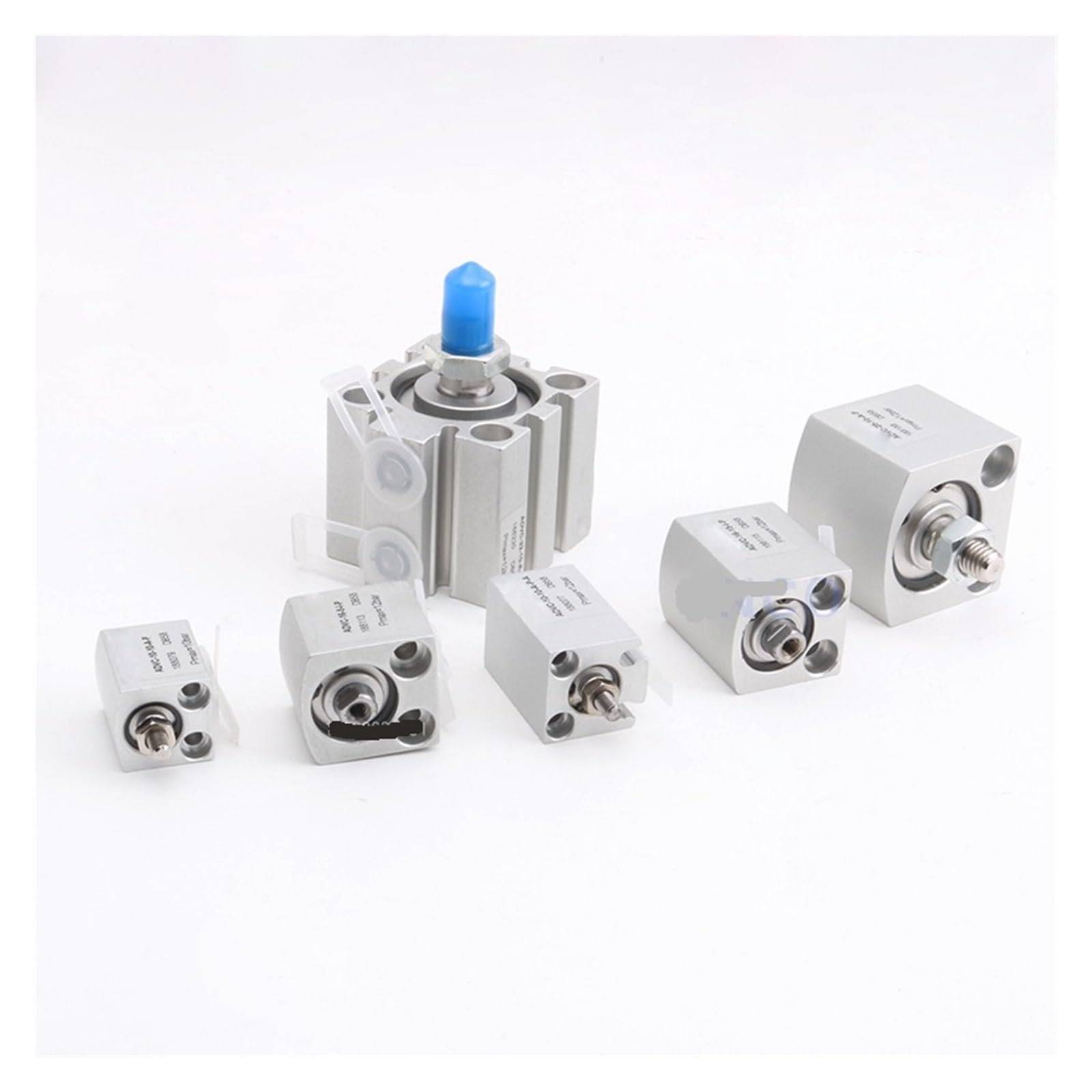 Cilindro compacto ADVC con vástago de alta resistencia y carrera corta modular