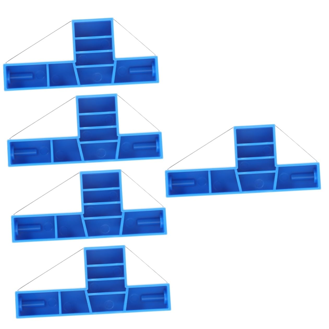 Housoutil 5 Pezzi Taglierina per Argilla Strumento Modellazione per Ceramica Utensile per DIY Filo Resistente e Facile da Usare per Artigiani e Principianti