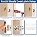 Door Hinge Jig,Door Hinge Template Kit for Router,Door Hinges Mortise Jig Fits 2.5