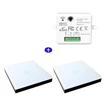 CENFAYA TUYA VViFi RIF Smairt Light Switch 110V 220V 230V 433mhz Touch Wall Controller Control Smairt Life APP Fr Arliexa G00glte Assistant