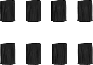 8 Sets Digital Piano Stand Foot Pads - Round Plastic Non-Slip Keyboard Stand Feet - Floor Protection and Secure Keyboard Leg Caps for Music Studio