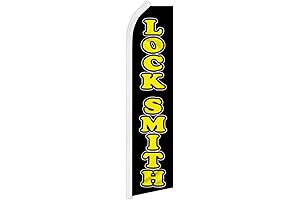Locksmith Swooper Flag: Attract Customers with High Visibility