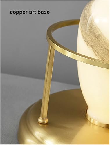 Miniatura 5 de NOLLAM Lámparas de Mesa Lámpara de mesa LED Lily Plum Orchid Lámpara de mesita de noche estilo chino Lámpara de noche creativa para dormitorio, sala