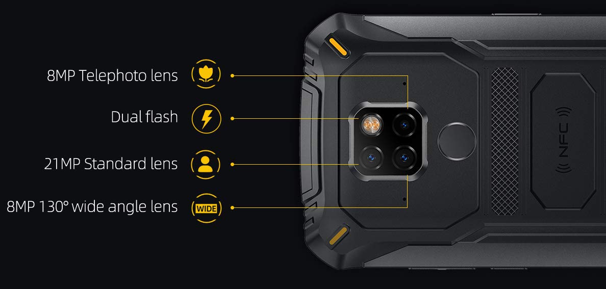 DOOGEE S68 Pro Rear Camera Details