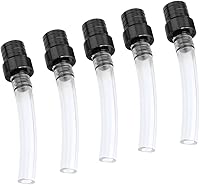 Vista 8 de 5 piezas de tapa de tanque de combustible para motocicleta, tubo de ventilación de respiración bidireccional que ahorra combustible, tapa