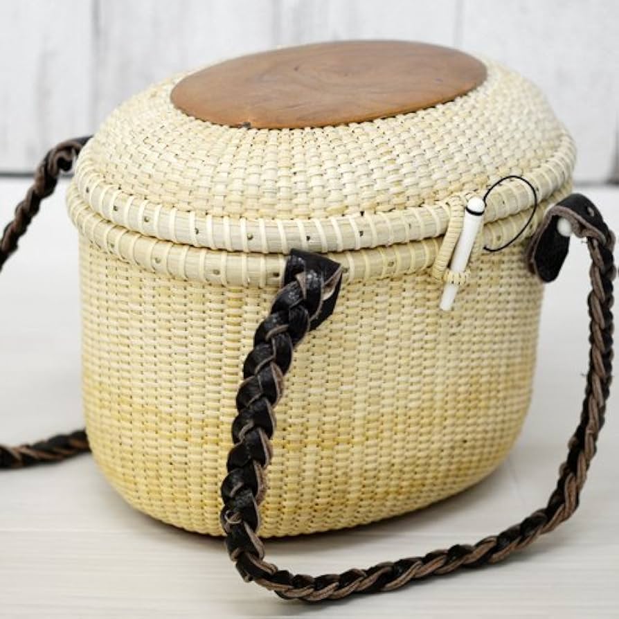 ナンタケットバスケット　２Way ７インチ　バスケット　蓋付き Nantucket Basket ナンタケットバスケット ナンタケット