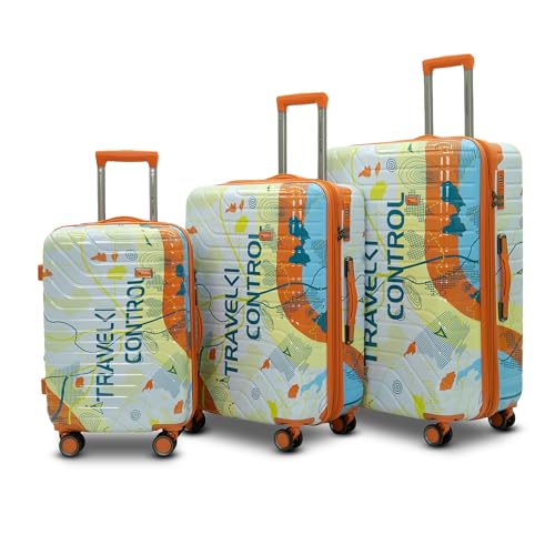 Image of AMERICAN TRAVELLER THE Upland Trolley Bag | Light Weight Luggage | Light Weight, Expandable Travel Suitcase, Durable Hard Shell, TSA-Type Lock, Spinner, Anti-Theft Zippers