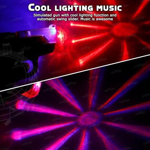 Image of Zest 4 Toyz Electric Toy Gun for Kids with Dazzling Lights and Sound Effects Fun Exciting Play Musical Toy Gun for Boys and Girls - Assorted Colour