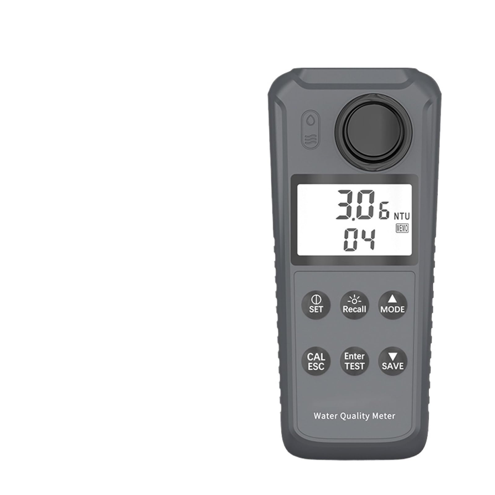 Digital Turbidimeter, Water Quality Meter PH/Turbidity/Nitrite Test for Aquaculture Industrial Sewage(ZD102)