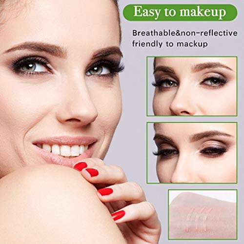 Zmbeautk LS-PT-A26-2 400Pcs Natural Invisible Single Side Eyelid Tape Stickers Medical-Use Fiber Eyelid Lift Strip thumb #6