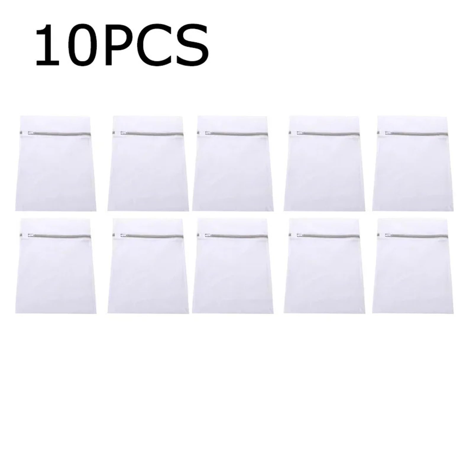 Bolsas De Malla For Lavandería, Bolsa Protectora For Ropa Delicada, Bolsa De Lavado De Tela De Red Duradera, Almacenamiento De Ropa Sucia, Bolsa Organizadora De Viaje, 1-10 Uds.(10pcs a)