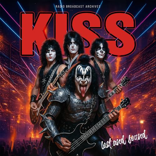 New Release Audio Product - VINYL - LOST AND FOUND / RADIO BROADCAST ARCHIVES (ORANGE VINYL) by KISS
