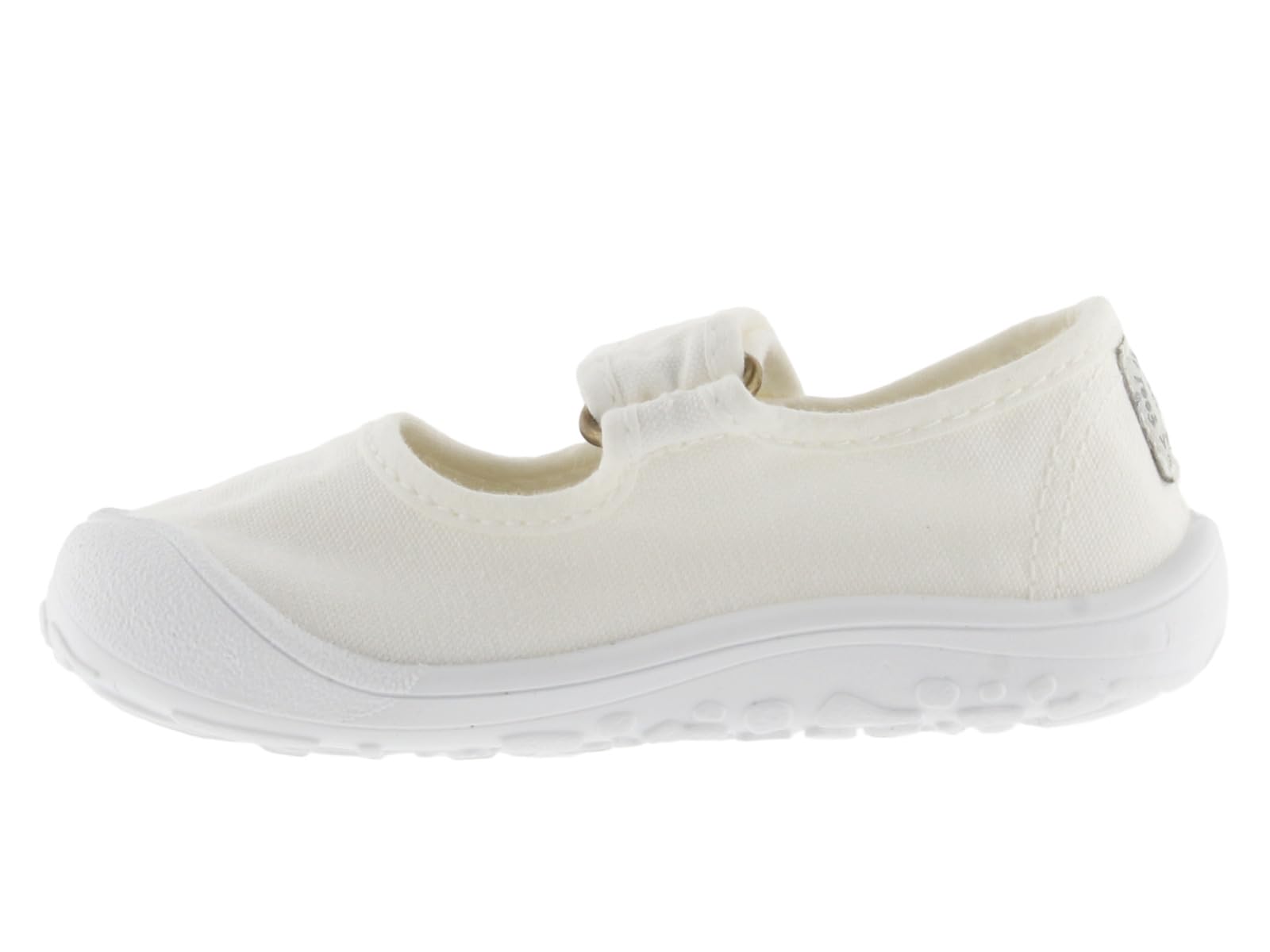 Victoria Ballerines Unisexe Respectueuses Barefoot Bosco Toile Teintée Drec & Bande Auto-Agrippante 1370109 pour Enfants