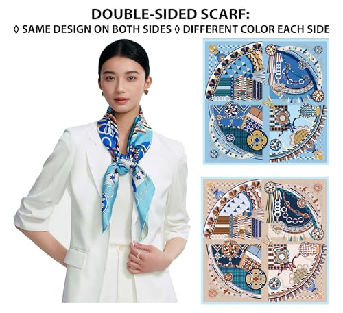 Grace Scarves 100% Silk Scarf, Large, Twill2