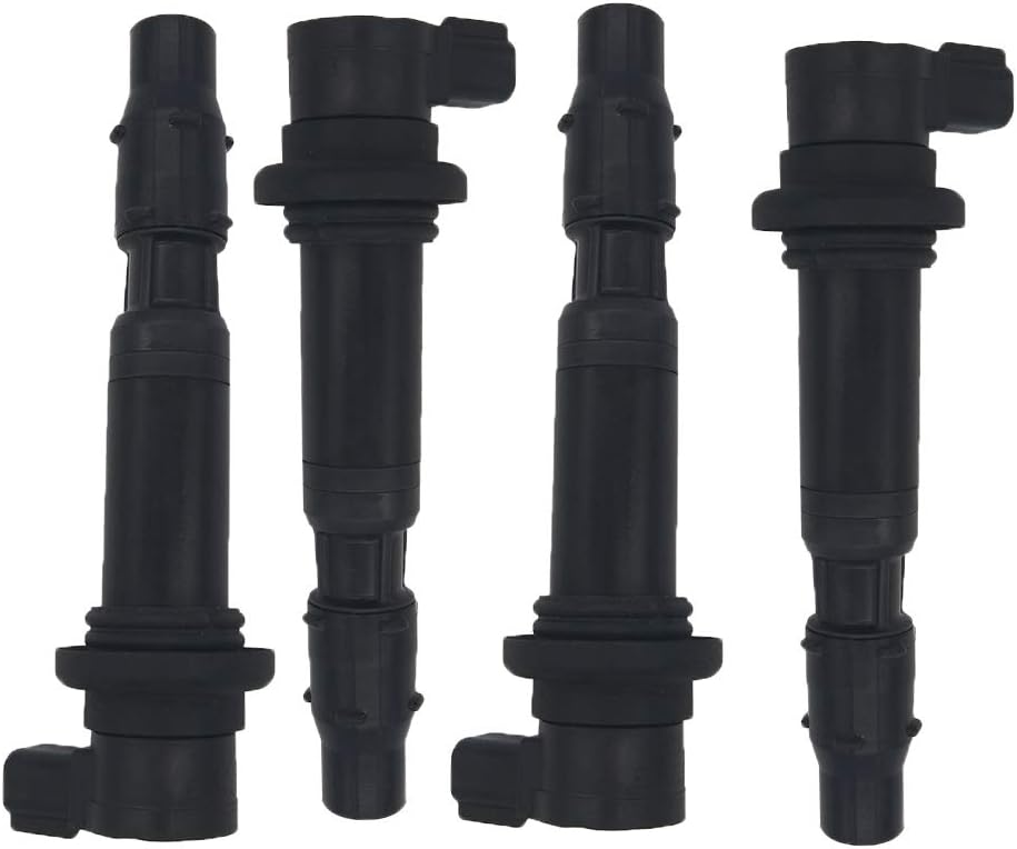 JESBEN 129700-4840 4Pcs Ignition Coils Replacement for Kawasaki Ninja ZX-6R 2001-2002 Triumph Tiger Xr T XRT 800 800XRT XRT800 2015-2017 F6T553
