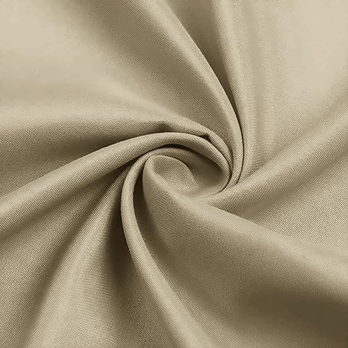 Yorkshire Bedding kingsize fitted bed sheets 25 CM Deep Beige Bedsheets with Elastic Corners Soft Brushed Microfiber Fabric Breathable Shrinkage & Fade-Resistant - Image 3