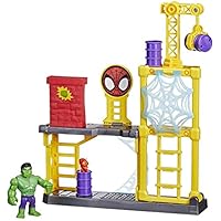 Hasbro Spidey and Amazing Friends Hulk Deconstruction Playset