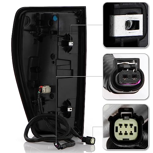 KEEKPO - For [Factory LED Type] 2019-2023 GMC Sierra 1500 Full LED Tail Light Brake Lamp Replacement Passenger Side