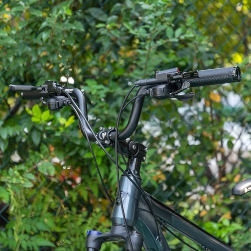 GEWAGE 25,4 mm Fahrradlenker – 620mm Riser-Lenker aus 6061 Aluminiumlegierung, 30/50 /70/90/120mm Rise, 12° Backsweep… – Ansicht 2