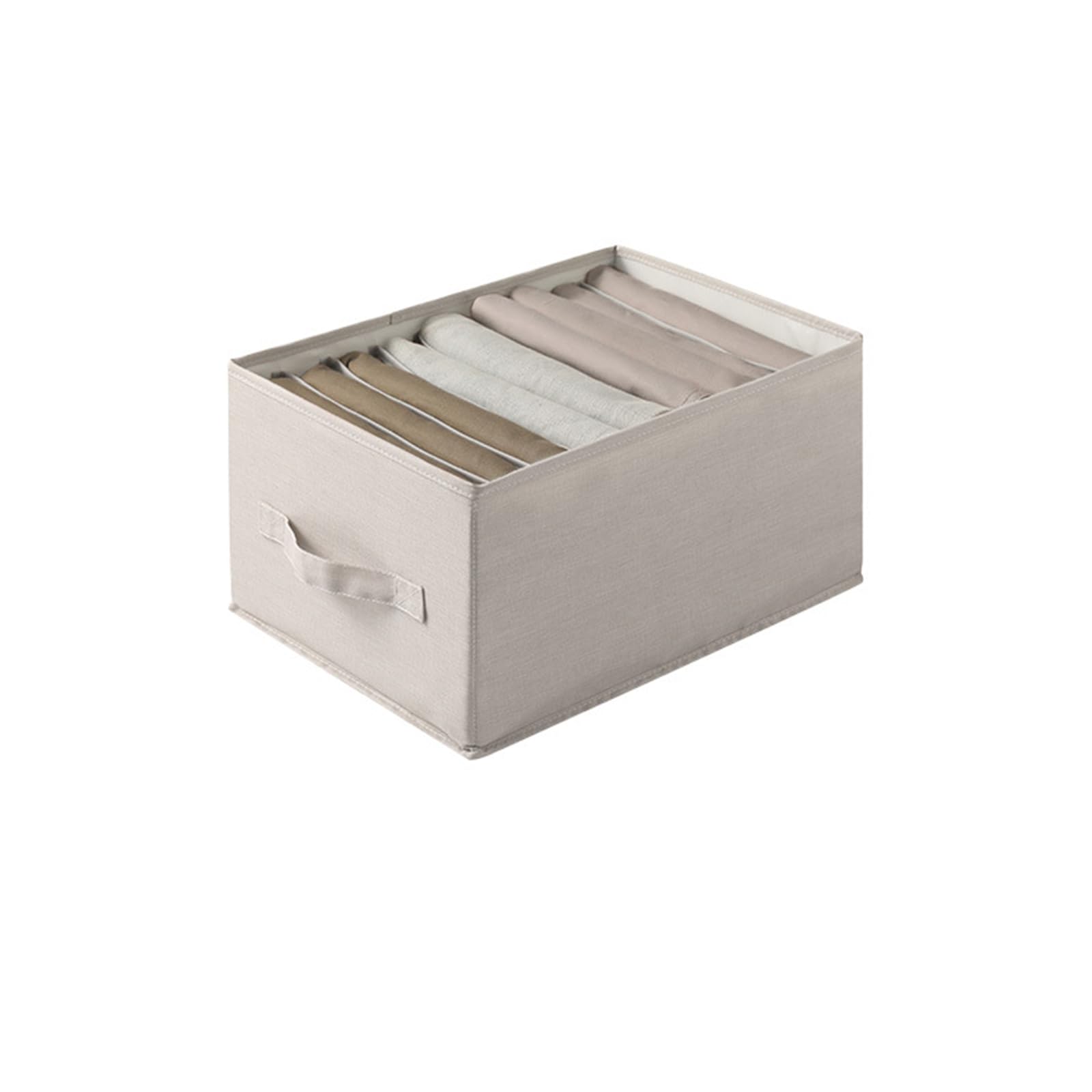 Caja de almacenamiento ropa interior 6 compartimentos estructura rígida para cajón cómoda dormitorio