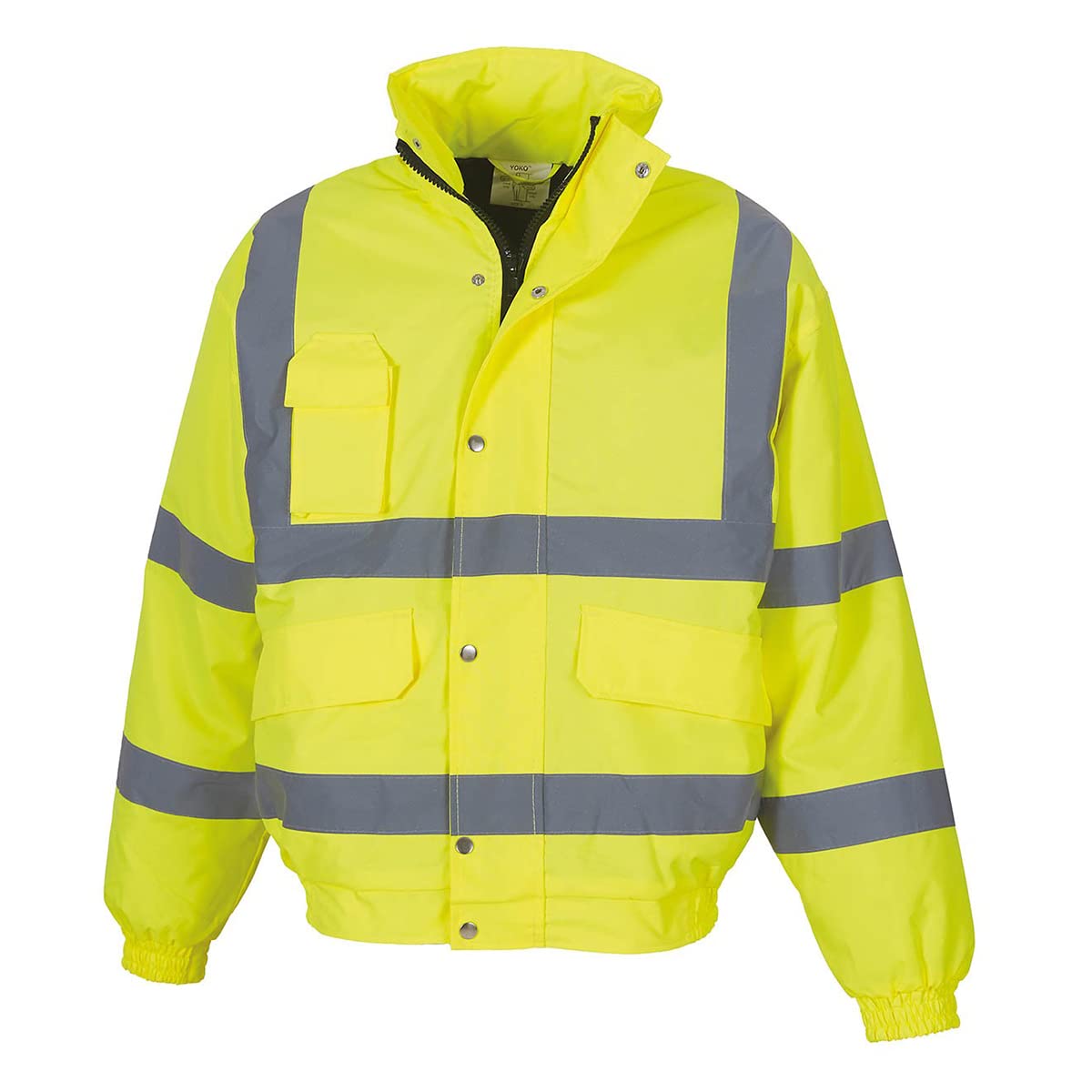 YOKO - Veste bomber haute visibilité - Homme (Lot de 2) (5XL) (Orange haute visibilité)