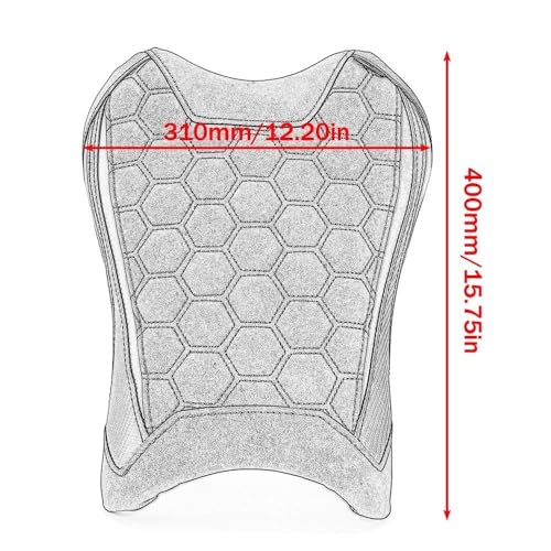 Cojín delantero para moto ZX-10R y ZX-10RR modelos de 2021 a 2025 7