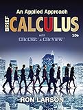 Calculus: An Applied Approach, Brief