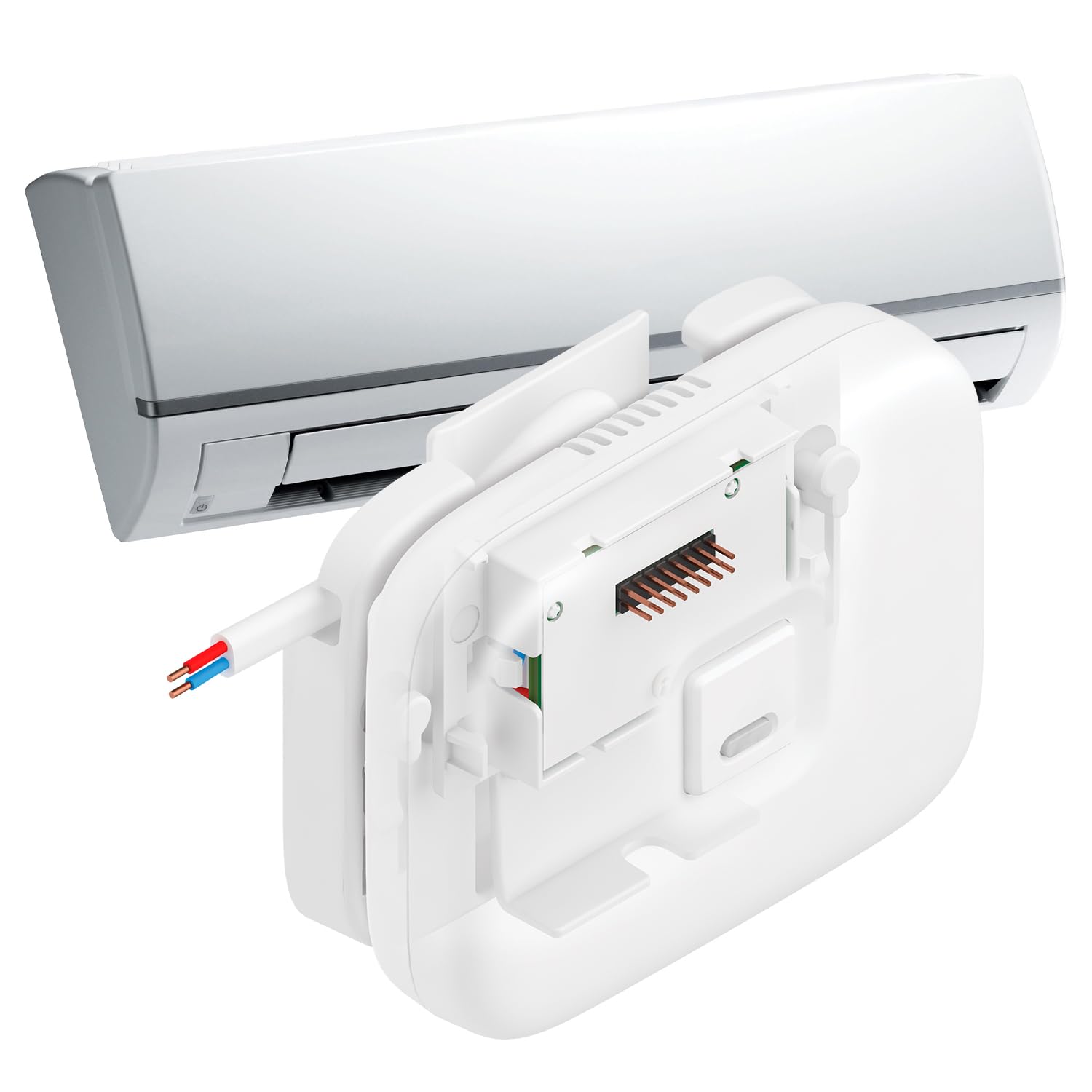 NodOn - Soporte de pared para controlador A/A por infrarrojos para conectar directamente el controlador a la alimentación del split, sistemas de fijación simple, rápido, seguro, fiable y compacto.