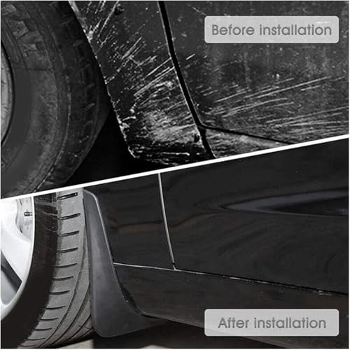 Garde-boue pour Tesla Highland protection hivernale anti-sable et boue d'aile - 4