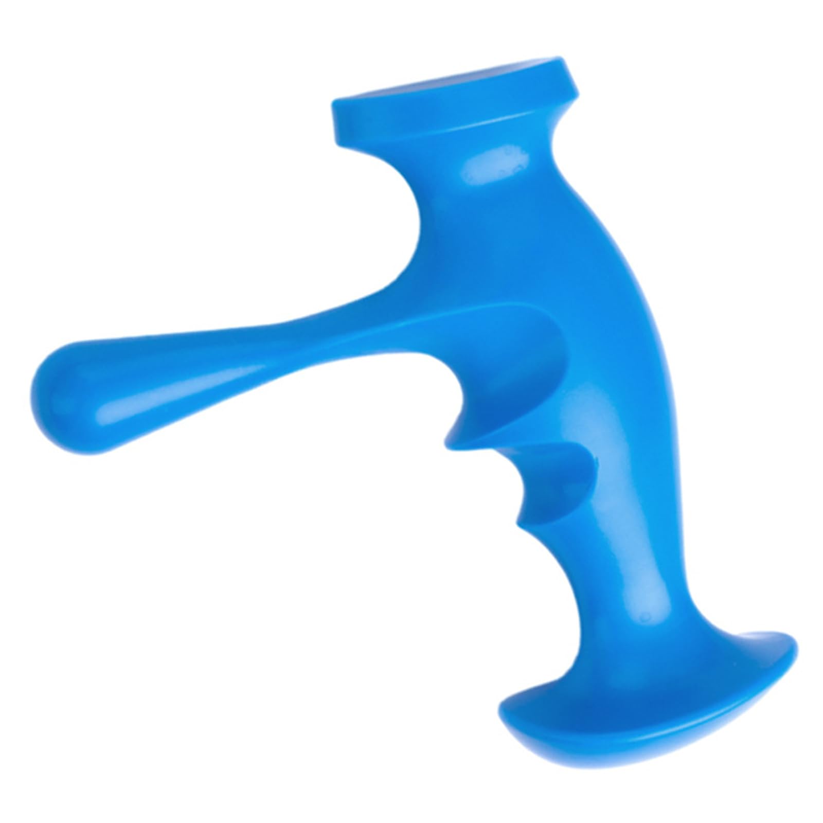 One Piece Portable Press Trigger Point Massager Helpful Deep Tissue Massage Tool Convenient Easy T Shaped Point Massager for Waist Neck Foot