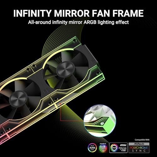 Image of Ant Esports QuartzFlow 3-In-1 120mm ARGB Stackable Case Fan Kit with Forward /Reverse Switch and Wire Free Daisy Chain - Black
