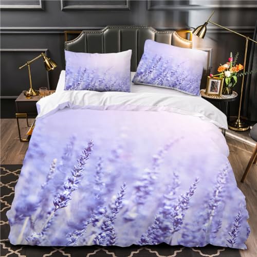Parure de lit 220x240 avec fermeture éclair pour un lit double facile à border