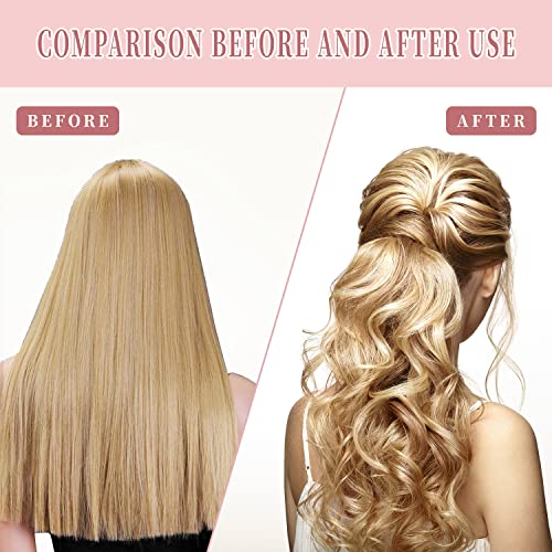 30Pcs Heatless Hair Curlers Rollers Spiral Curls Styling Kit With 2 Sets Styling Hooks,No Heat Curlers For Women Girl's (12 Inch/30 Cm)… #TOP5