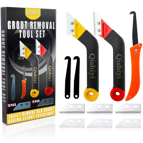 Qishiyi 11 PCS Grout Tool Set